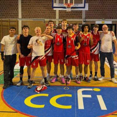 Equipe des U18M-1 de Hazebrouck 2026 du CFBB