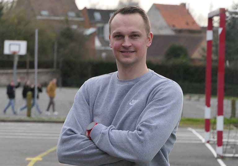 Alexandre Deman, ancien joueur du BJMH et arbitre professionnel de basket