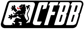 Logo dérivé sur fond noir Cœur de Flandre Basket Ball