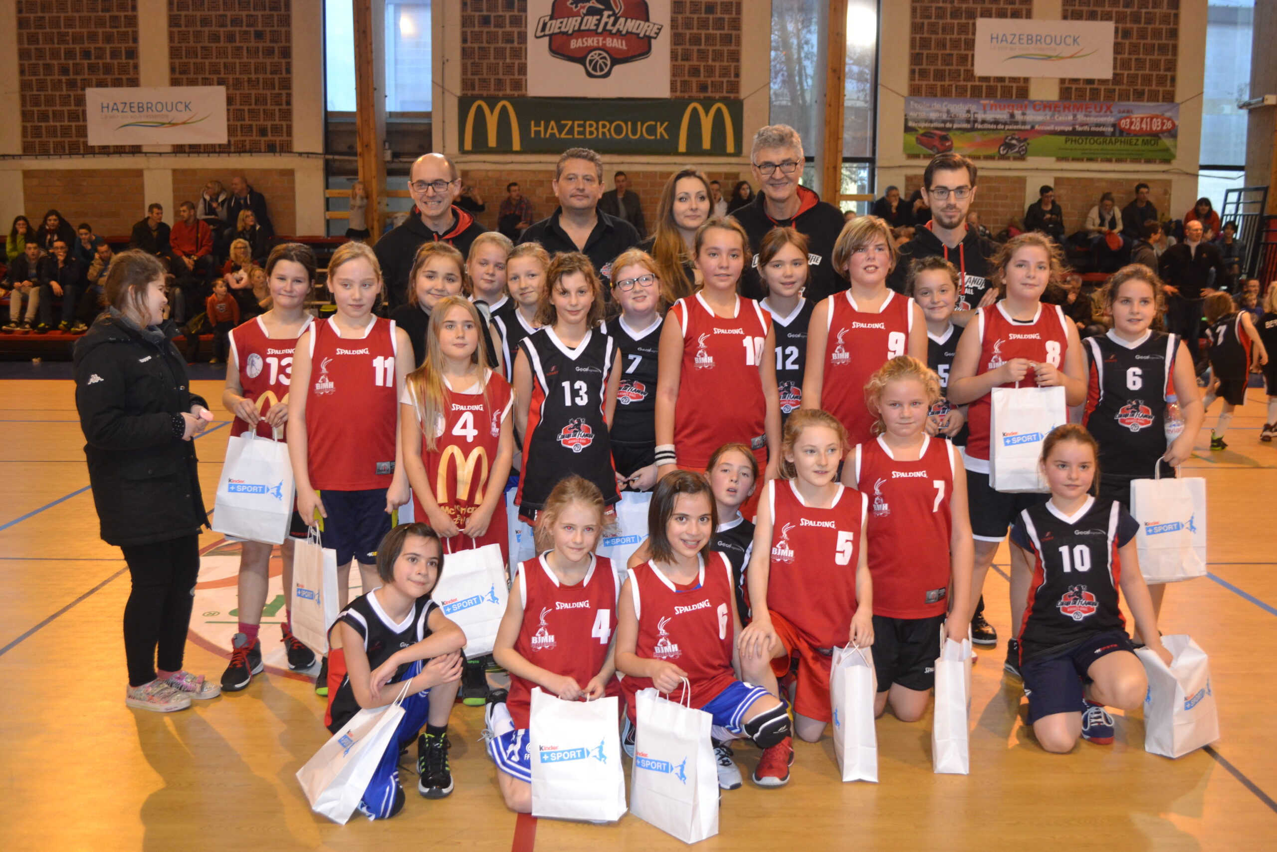 Noël au Basket Coeur de Flandre Hazebrouck