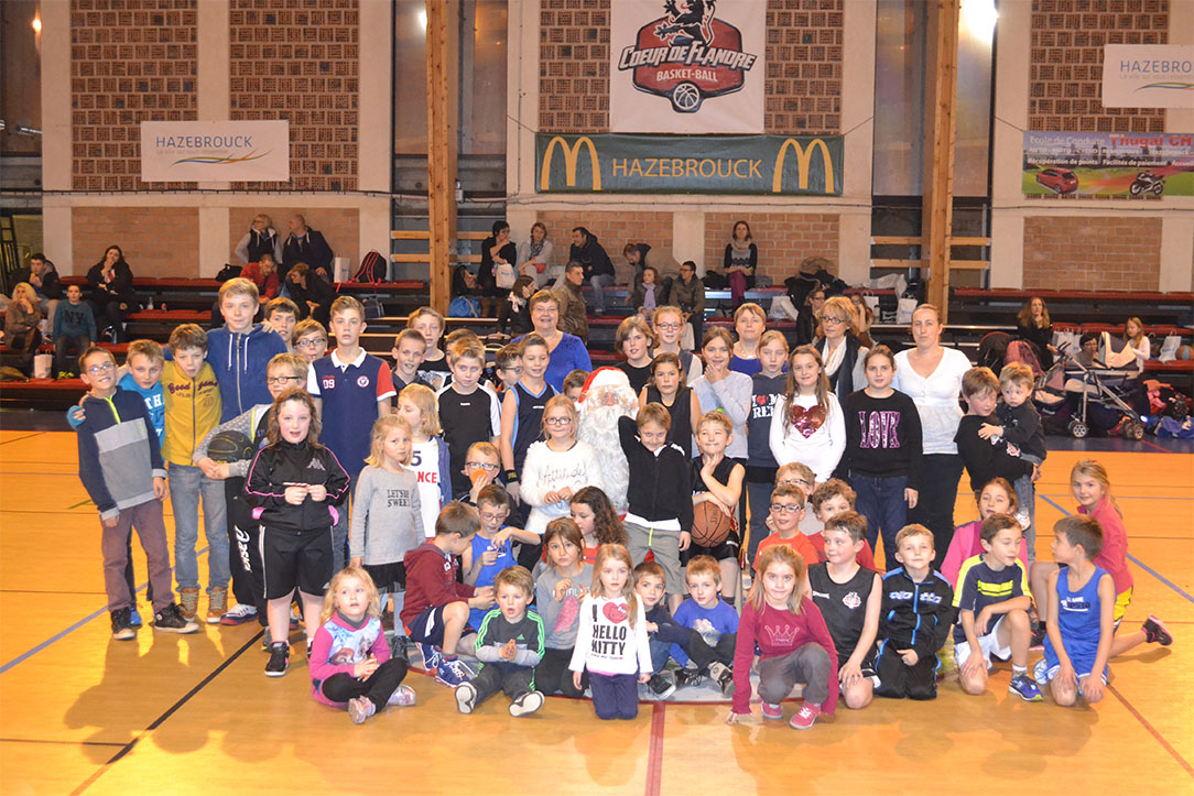 Noël au Basket Coeur de Flandre Hazebrouck